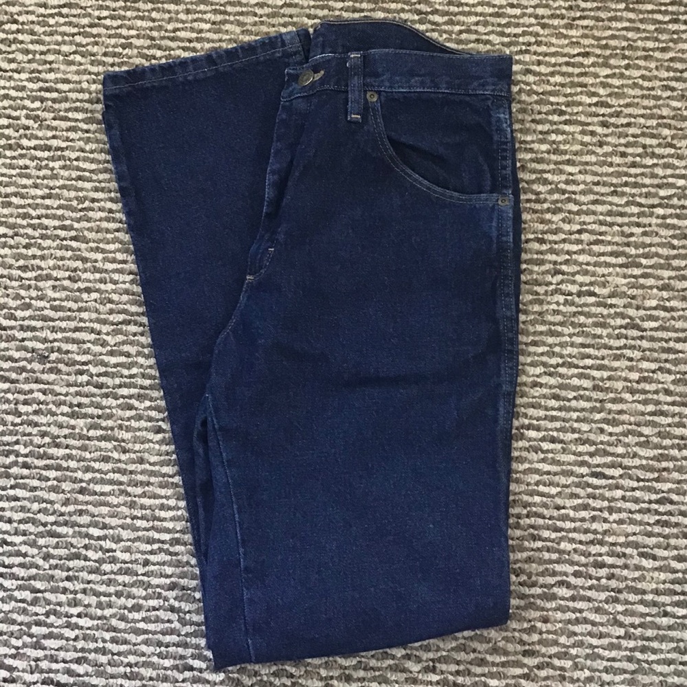 Straight leg wranglers